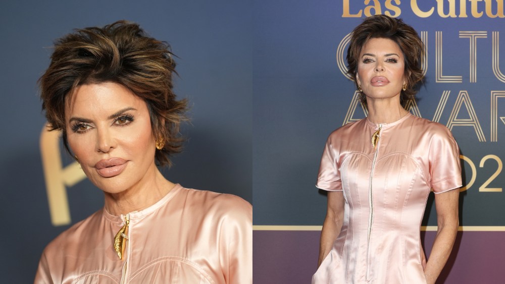 Lisa Rinna at the Las Culturistas Culture Awards held at The Orpheum on July 17, 2025 in Los Angeles, California.