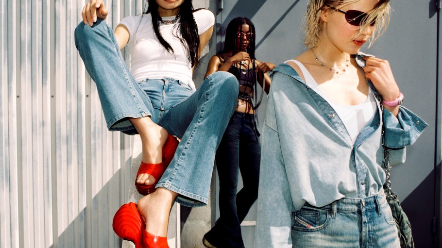 Diesel and Melissa teamed up for a collection of PVC footwear.