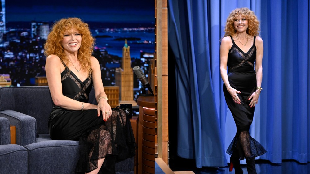THE TONIGHT SHOW STARRING JIMMY FALLON -- Episode 2159 -- Pictured: Actress Natasha Lyonne poses backstage on Thursday, July 17, 2025 -- (Photo by: Todd Owyoung/NBC via Getty Images)