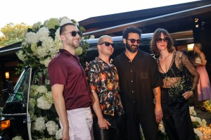 Evan Ross Katz, Morgan Spector and Rebecca Hall