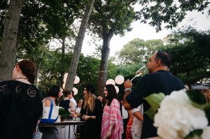 The scene at the Net-a-Porter & Mr Porter "Summer in the Hamptons" cocktail party