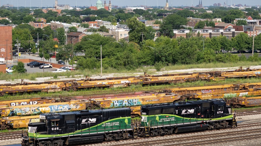 A deal would shift container market leadership from BNSF to UP-NS, raising pressure on the former to seek out its own acquisition.