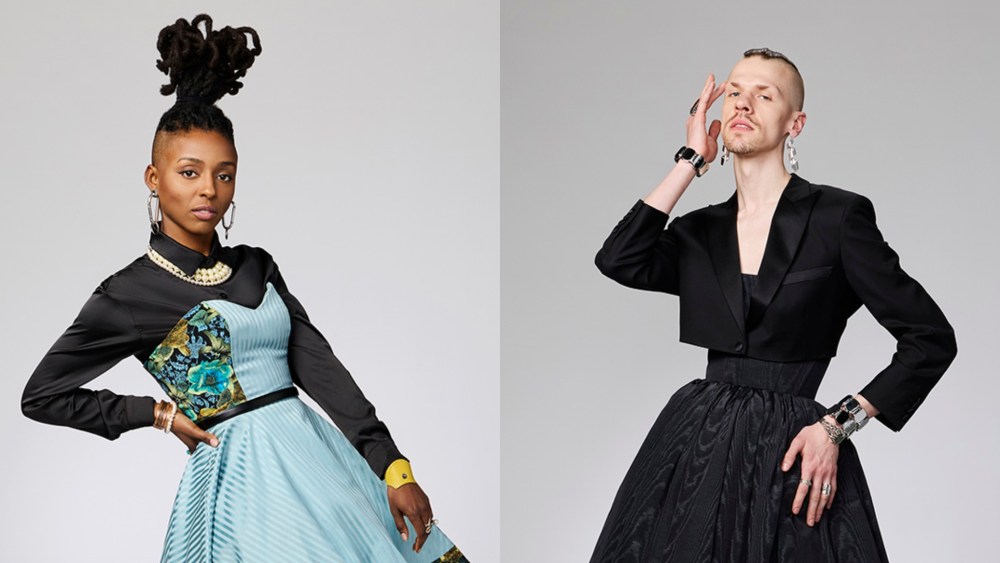 PROJECT RUNWAY - Freeform’s “Project Runway” stars Belania Daley and Ethan Mundt. (Disney/Heidi Gutman)