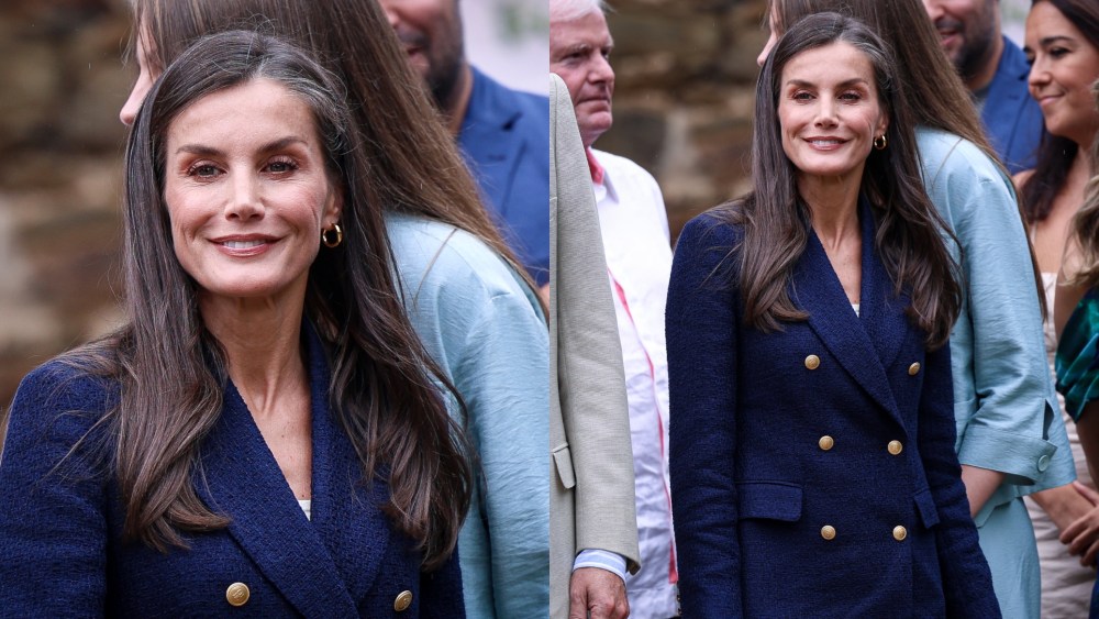 Queen Letizia of Spain and Princess Sofia of Spain attend a meeting with the Youth Advisory Council and group photograph with the winners of the different editions of the Princess of Girona awards on July 24, 2025 in Girona, Spain.
