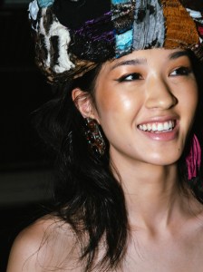 Backstage at RVDK Ronald van der Kemp Fall 2025 Couture at Paris Couture Week