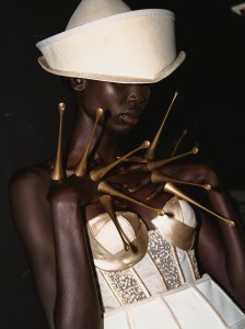 Backstage at RVDK Ronald van der Kemp Fall 2025 Couture at Paris Couture Week