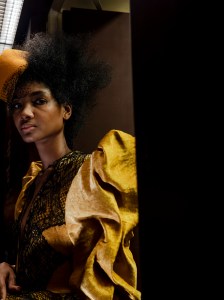 Backstage at RVDK Ronald van der Kemp Fall 2025 Couture at Paris Couture Week