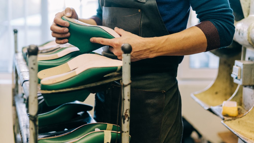 shoe production, shoe making