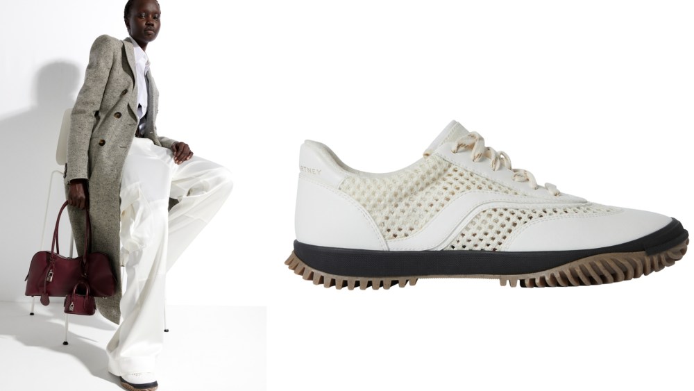 Stella McCartney brings back its S-Wave Sport trainers for fall 2025.