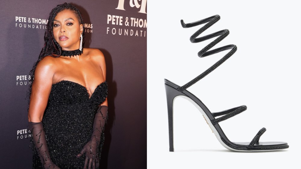 Taraji P. Henson attends Megan Thee Stallion's "Pete & Thomas Foundation Gala" at Gotham Hall on Wednesday in New York City.