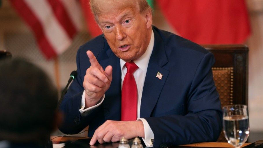 President Donald Trump at the White House this week.