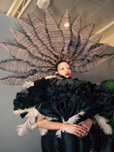 Backstage at Viktor&Rolf Fall 2025 Couture at Paris Couture Fashion Week