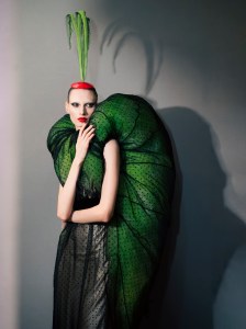 Backstage at Viktor&Rolf Fall 2025 Couture at Paris Couture Fashion Week