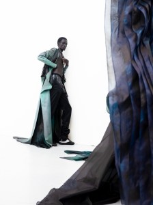 Backstage at Yuima Nakazato Fall 2025 Couture at Paris Couture Fashion Week