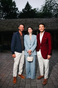 Andrew Form, Alexandra Daddario, and Riccardo Stefanelli