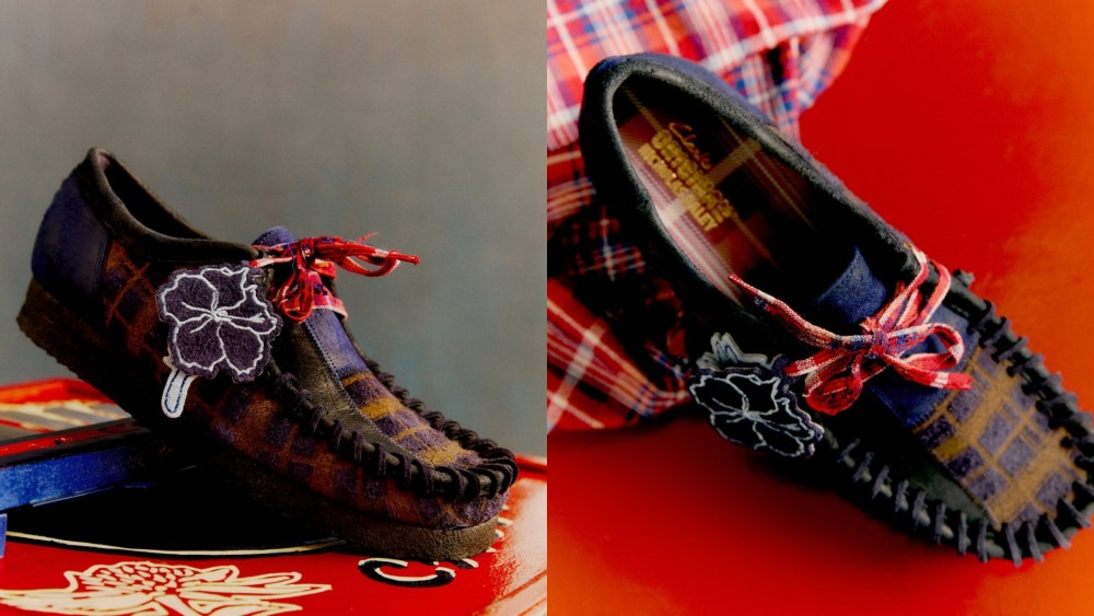 Clarks Originals x Nicholas Daley Wallabee collaboration.