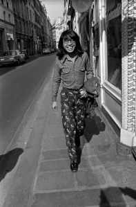 Takada in Paris, 1972.