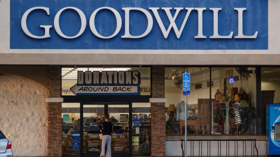 A Goodwill store on February 28, 2025 in San Diego, California.