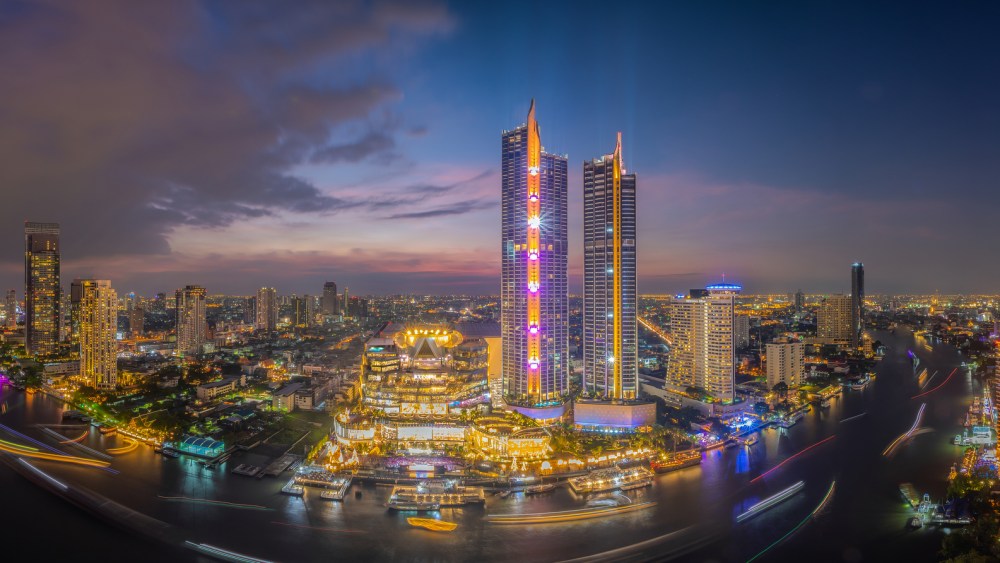 A view of the Iconsiam mall in Bangkok