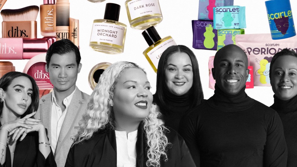 Dibs founders Jeff Lee and Courtney Shields, Octavia Morgan and Scarlet's Dana Roberts, Jarrod Shaw and Monica Williams.