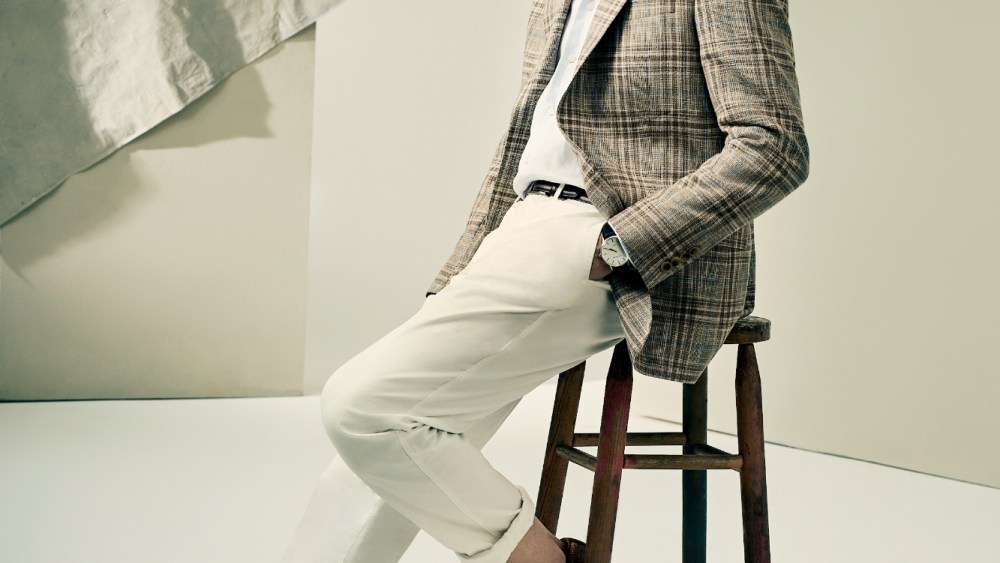 A look from TailoRed from Peerless Clothing.