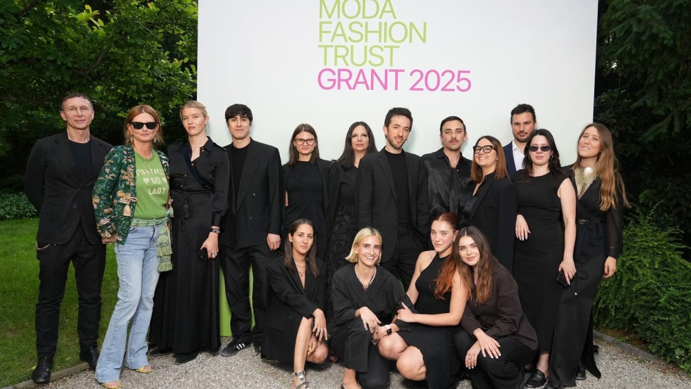 The ES_PR firm's team at the 2025 Camera Moda Fashion Trust Grant event.