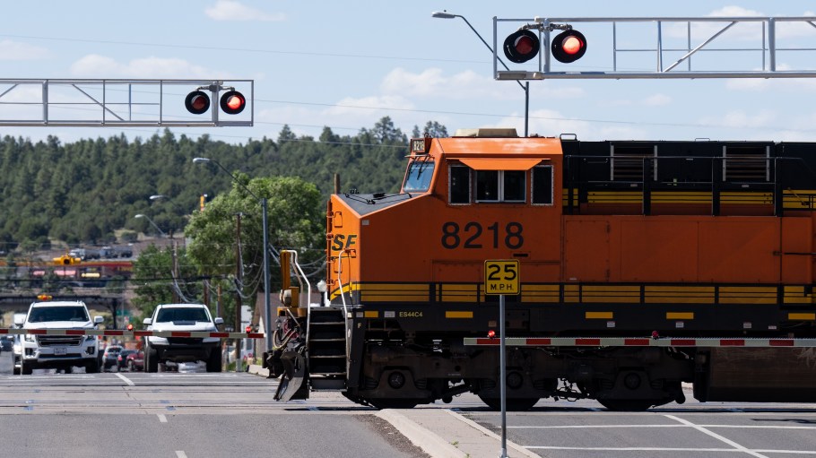 Buffett met CSX CEO Joe Hinrichs on Aug. 3 to discuss more cooperation between the railroads, which are establishing routes linking Charlotte and Jacksonville to Southern California.
