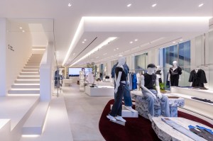 A look at Calvin Klein’s new flagship store in Tokyo that opens Aug. 29.
