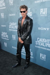 Austin Butler at the Columbia Pictures "Caught Stealing" New York Premiere held at Regal Union Square on August 26, 2025 in New York, New York.