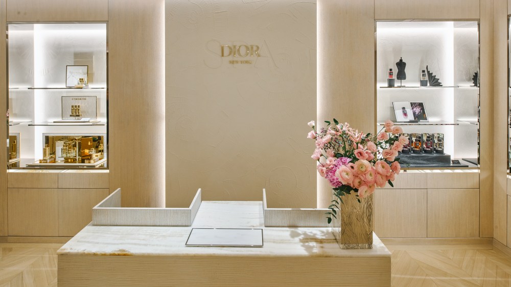 Inside the new spa in the House of Dior New York.