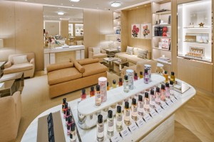Inside the new Dior 57th St.store in New York.