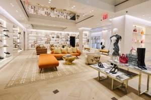 Inside the new Dior 57th St.store in New York.