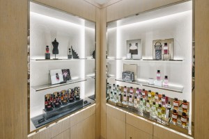 Inside the spa in the new Dior 57th St. store in New York.