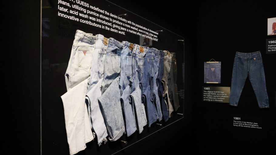 Guess Jeans' "The Next 40 Years Of Denim" exhibition.