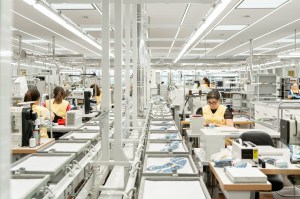 Louis Vuitton Shoe Factory photographed for Footwear News at the Louis Vuitton Shoe Factory on July 17, 2025 in Venice, Italy.