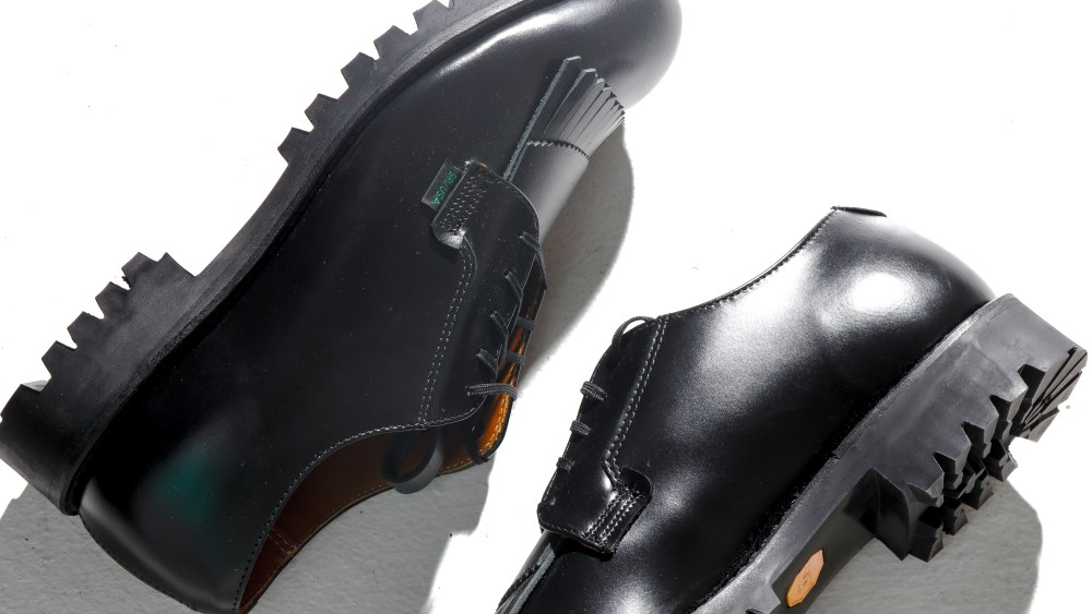 The limited edition Red Wing Heritage x Goods & Services Postman 101 Oxford.