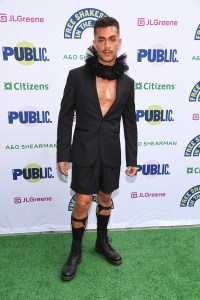 Adrian Villegas at Free Shakespeare in the Park's "Twelfth Night" held at The Delacorte Theater on August 21, 2025 in New York, New York.