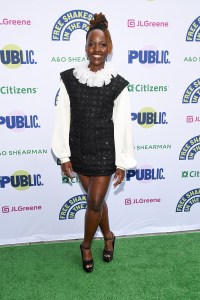 Lupita Nyong'o at Free Shakespeare in the Park's "Twelfth Night" held at The Delacorte Theater on August 21, 2025 in New York, New York.