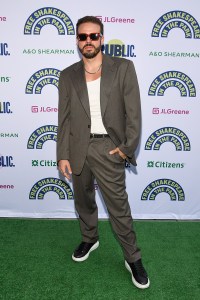 Michael Thurber at Free Shakespeare in the Park's "Twelfth Night" held at The Delacorte Theater on August 21, 2025 in New York, New York.
