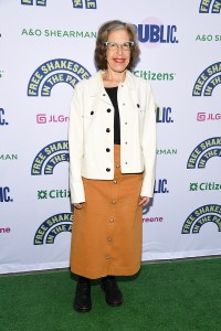 Jackie Hoffman at Free Shakespeare in the Park's "Twelfth Night" held at The Delacorte Theater on August 21, 2025 in New York, New York.
