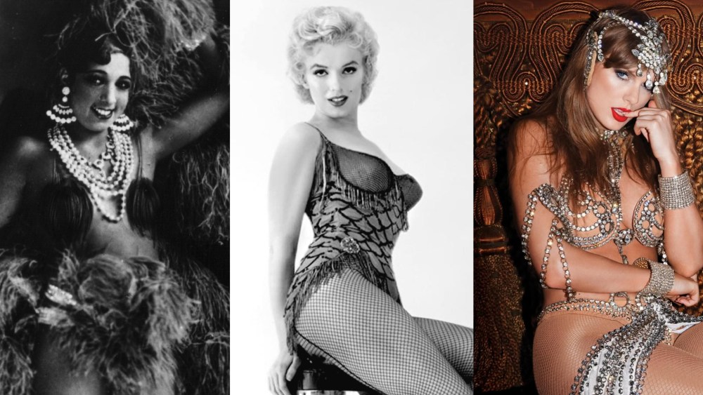 Josephine Baker, Marilyn Monroe and Taylor Swift.