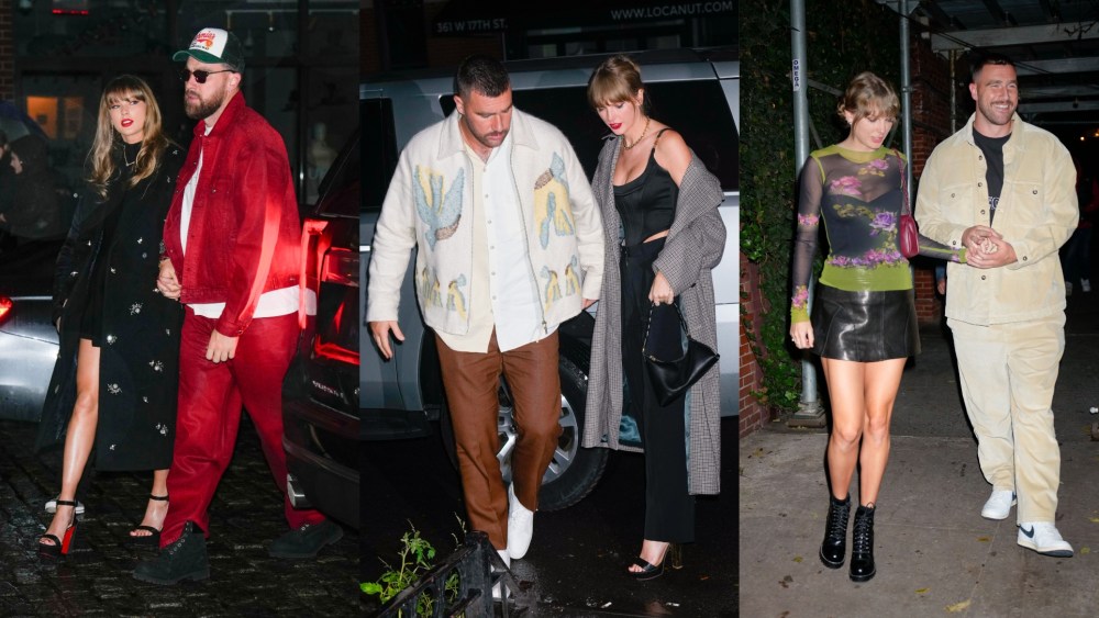 Taylor Swift Travis Kelce shoes