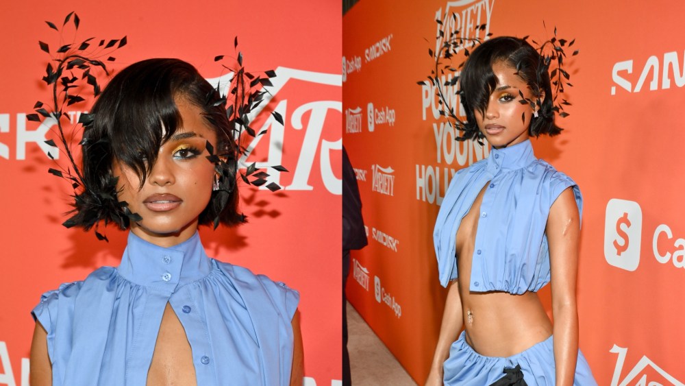Tyla at the Variety 2025 Power of Young Hollywood party, Presented by SANDISK held at the Four Seasons Los Angeles at Beverly Hills on August 07, 2025 in Beverly Hills, California.