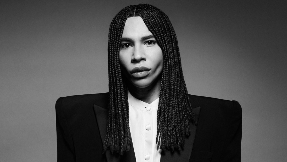 Olivier Rousteing, creative director of Balmain.