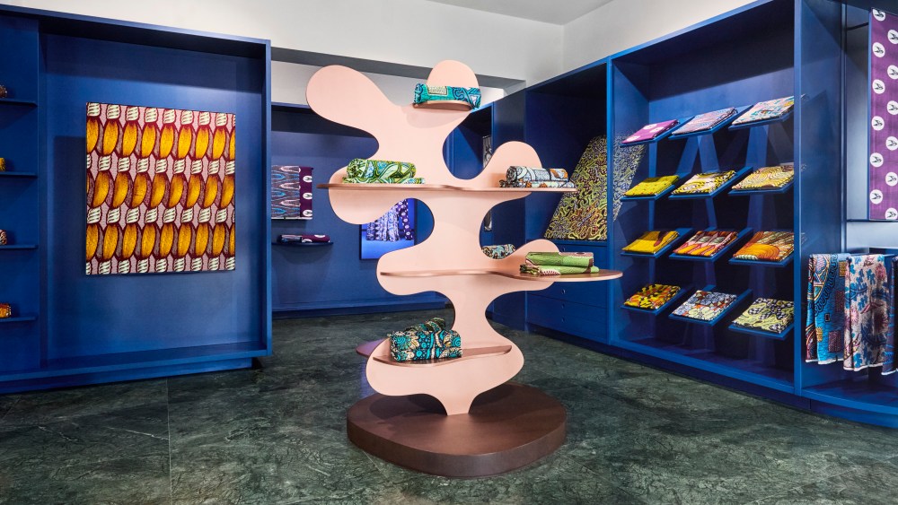 Vlisco's new store in Kinshasa.