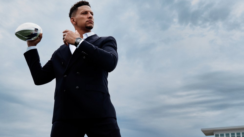 Kanas City Chiefs Quarterback Patrick Mahomes is Hublot's latest ambassador.