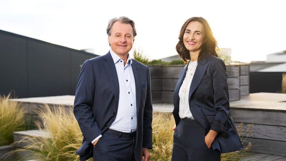 Alexander Lacik and Berta de Pablos-Barbier