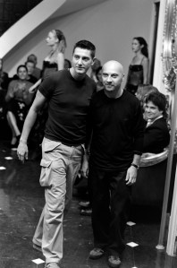 Domenico Dolce and Stefano Gabbana, 1998.