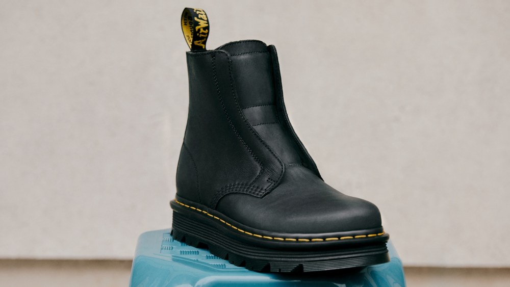 Dr. Martens Zebzag Laceless boot.