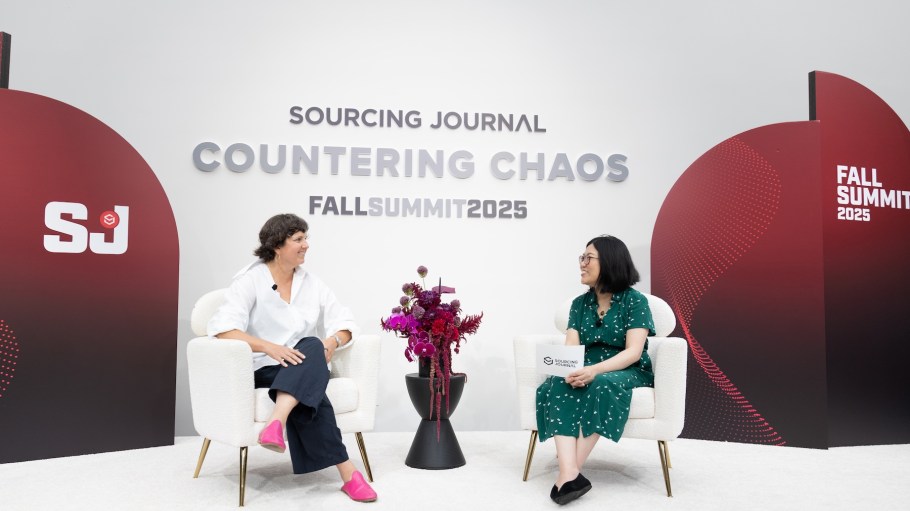 In conversation with Worldly’s Adele Stafford and Sourcing Journal’s Jasmin Malik Chua during SJ’s Fall Summit, Countering Chaos, held at the Tribeca Rooftop in New York City on Sept. 25.